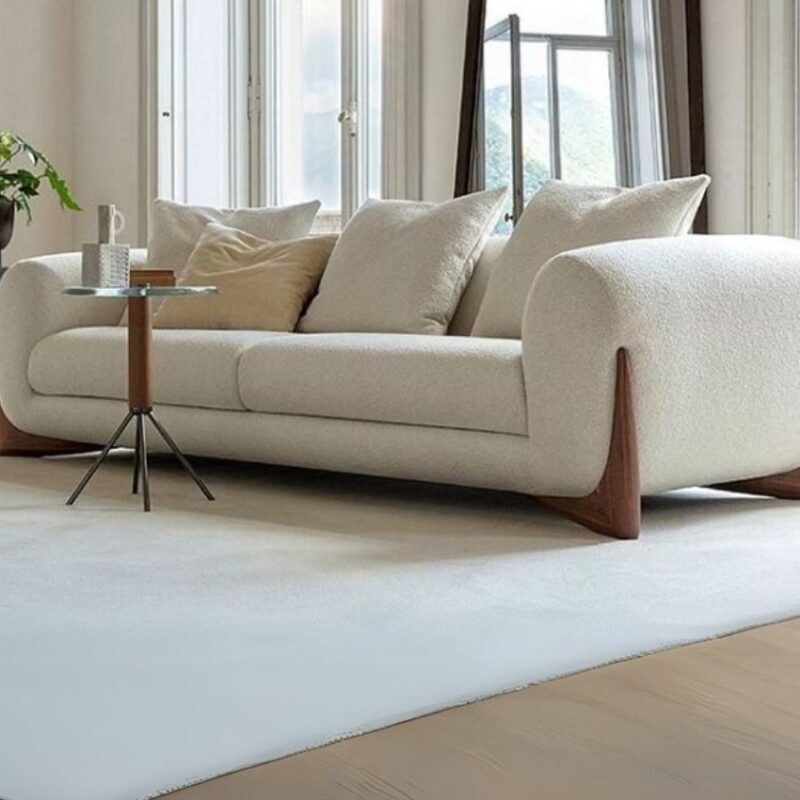 Boucle Sofa Set