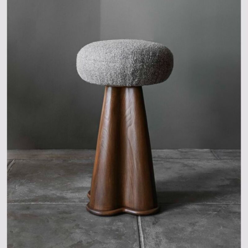 Puffy in Solid Teakwood